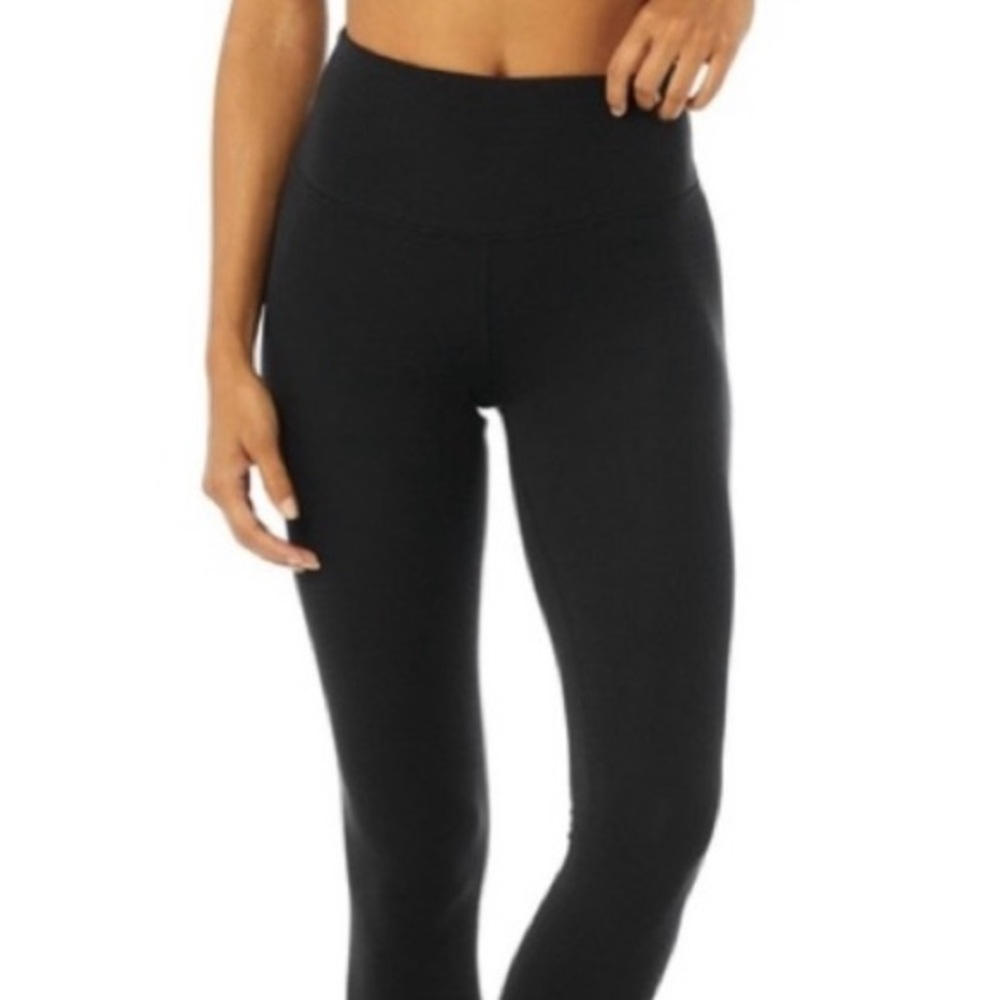 ALO XS High Waist Micro Waffle Leggings - Picture 6 of 7